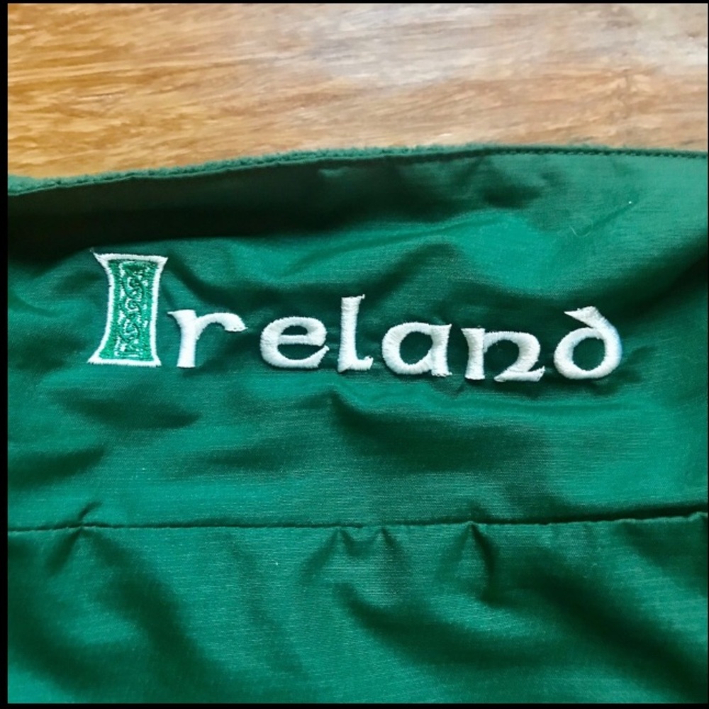Retro Irish Full Zip Fleece Lined Jacket Heritage - Picture 4 of 8